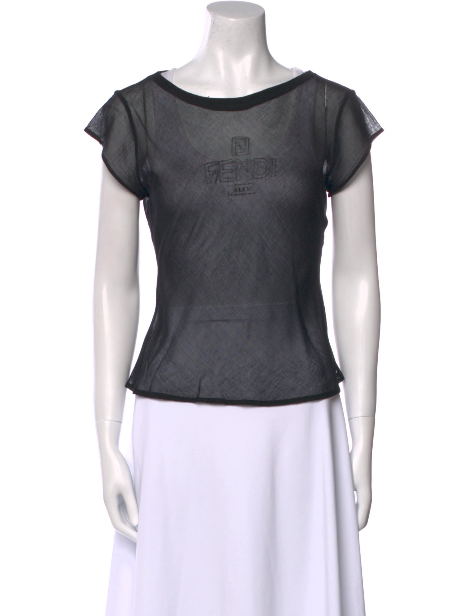 Fendi Vintage Late 1980's - Early 1990's T-Shirt