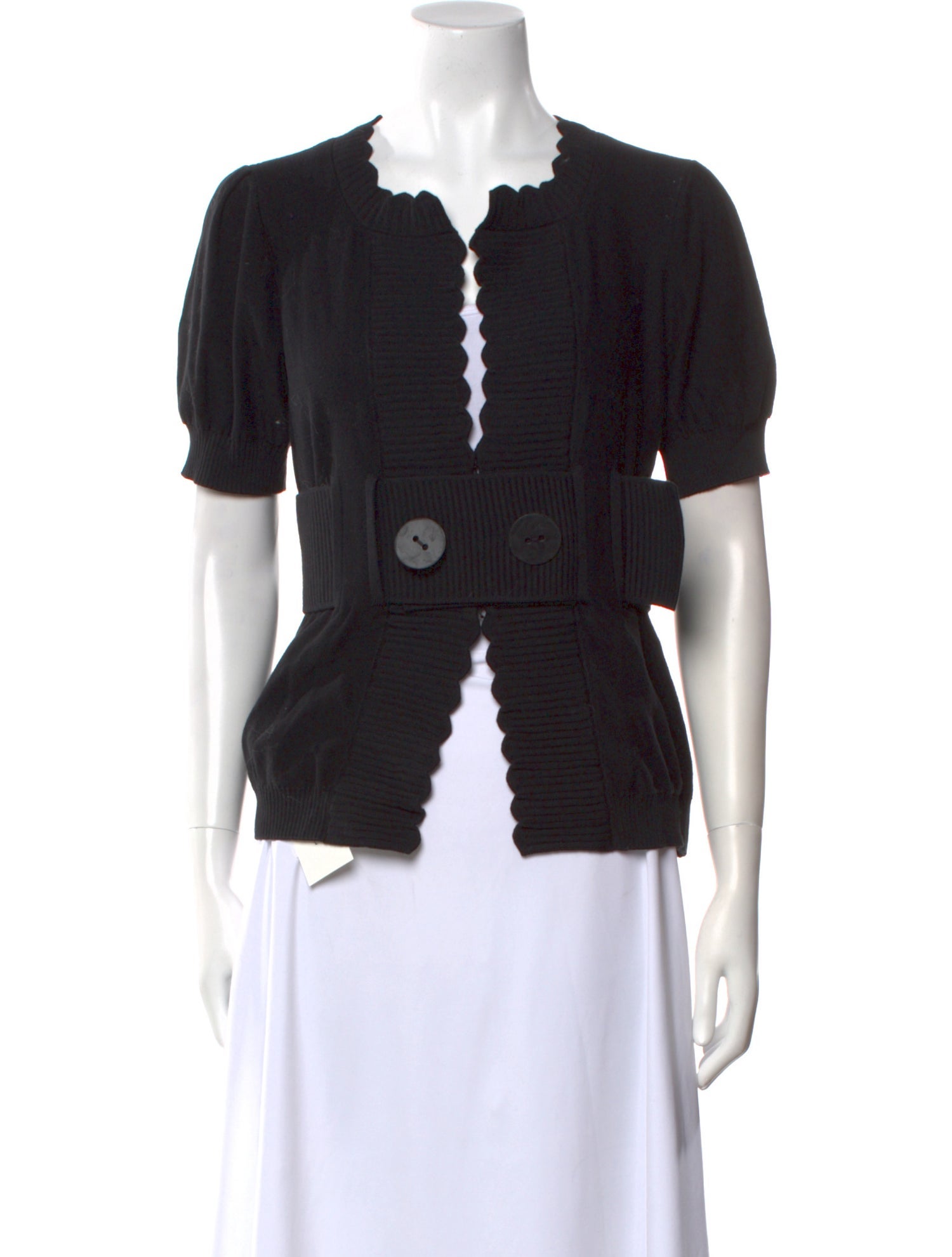 Fendi Scoop Neck Sweater