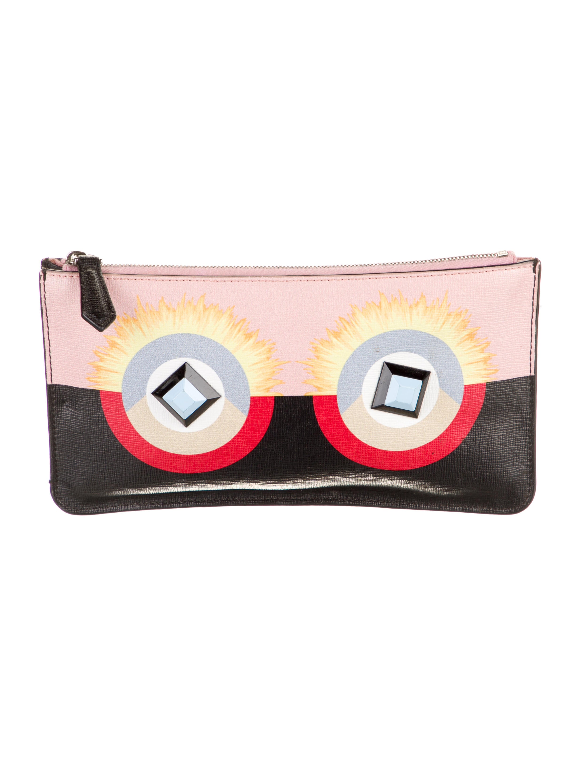 Fendi 2017 Monster Coin Pouch Wallet