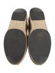 Fendi Suede Colorblock Pattern Espadrilles