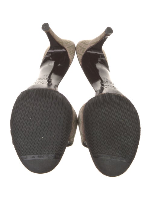 Fendi Leather Slides