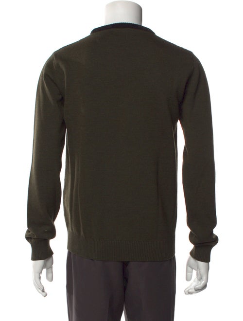 Fendi Monsters Motif Wool Pullover