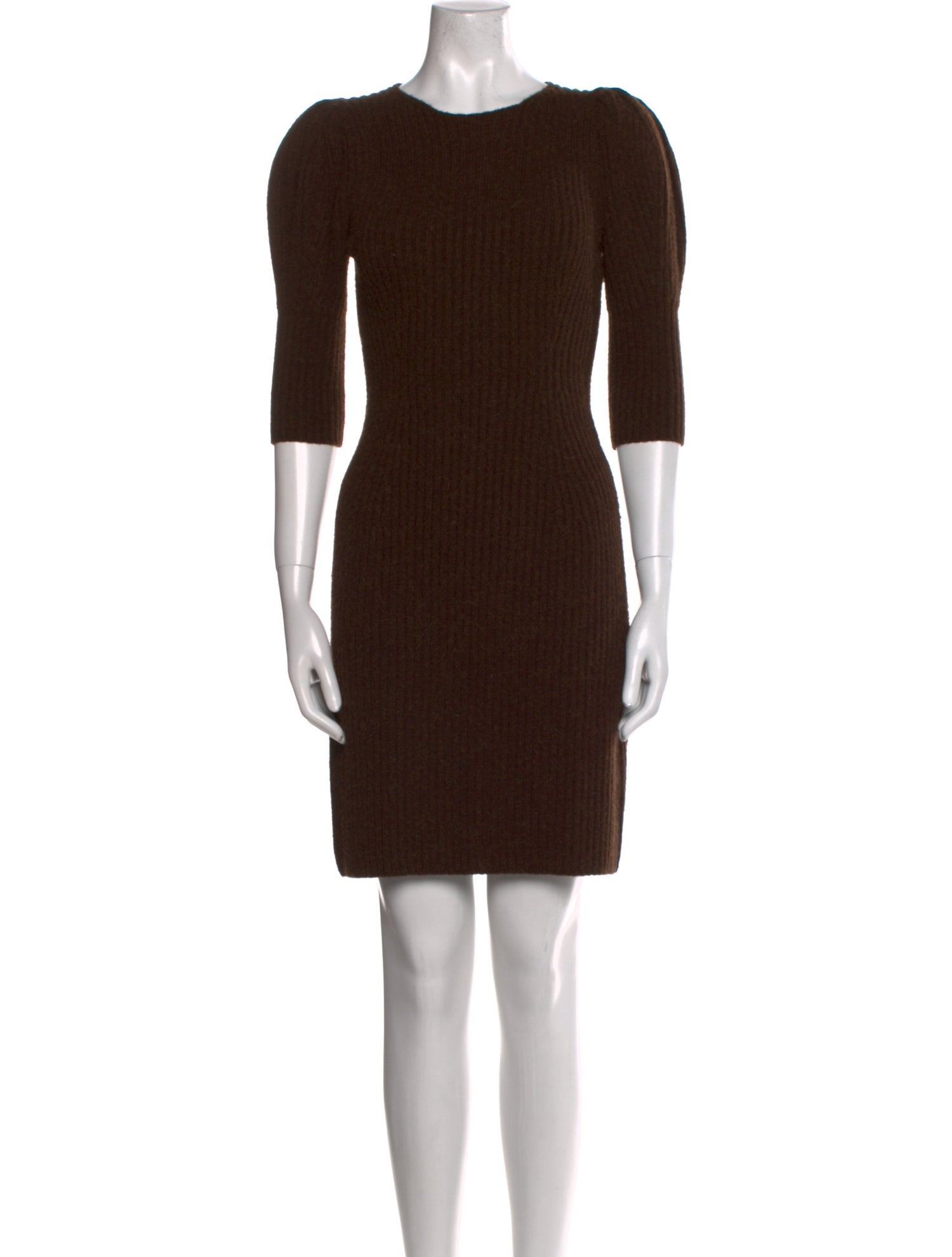 Fendi Camel Hair Crew Neck Sweater