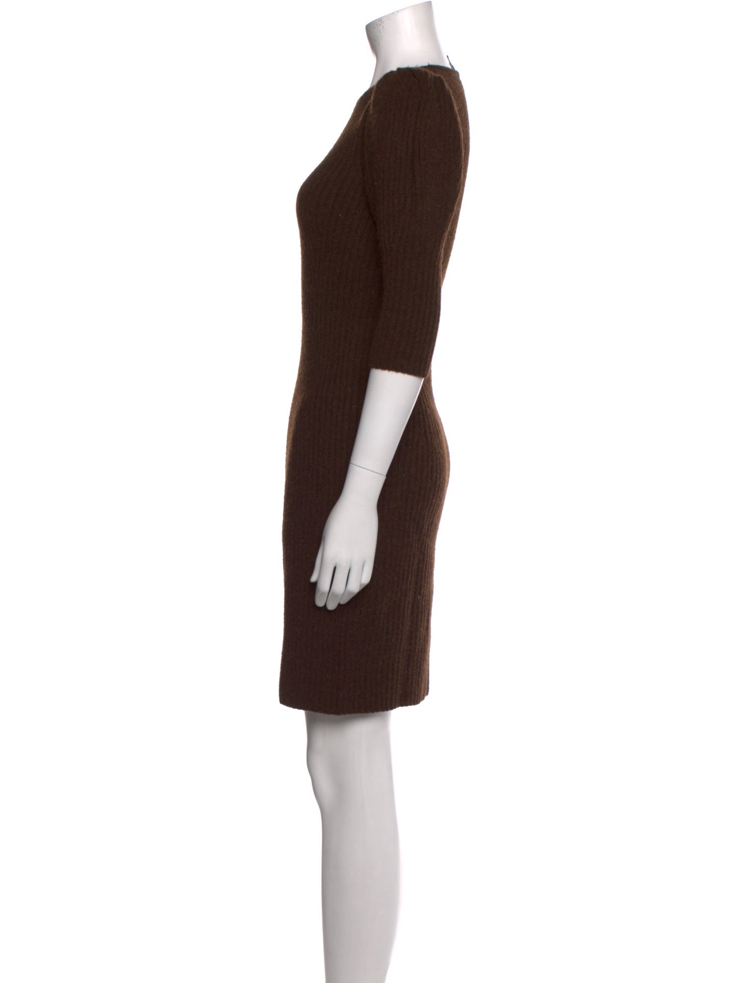 Fendi Camel Hair Crew Neck Sweater