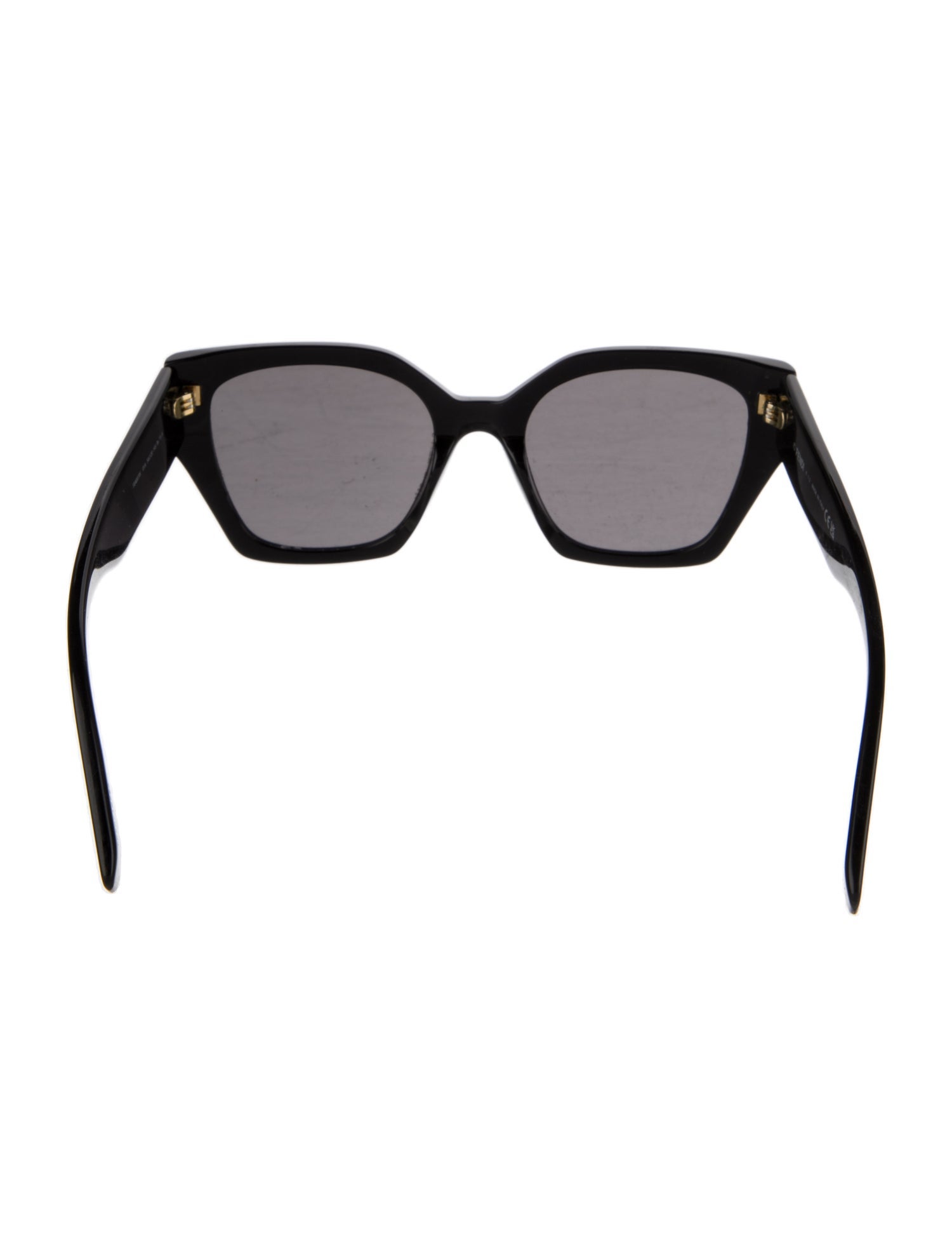 Fendi Zucca FF Logo Square Sunglasses