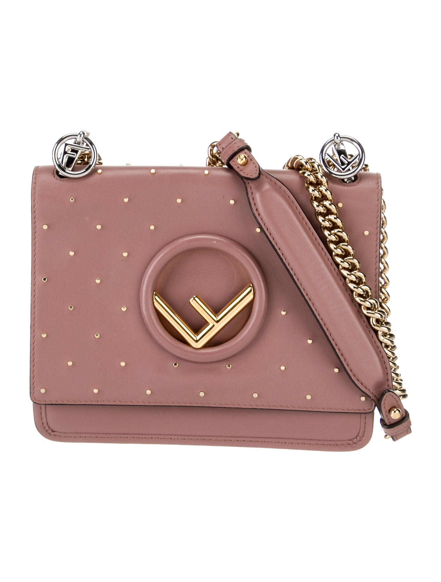 Fendi Leather Kan I F Mini