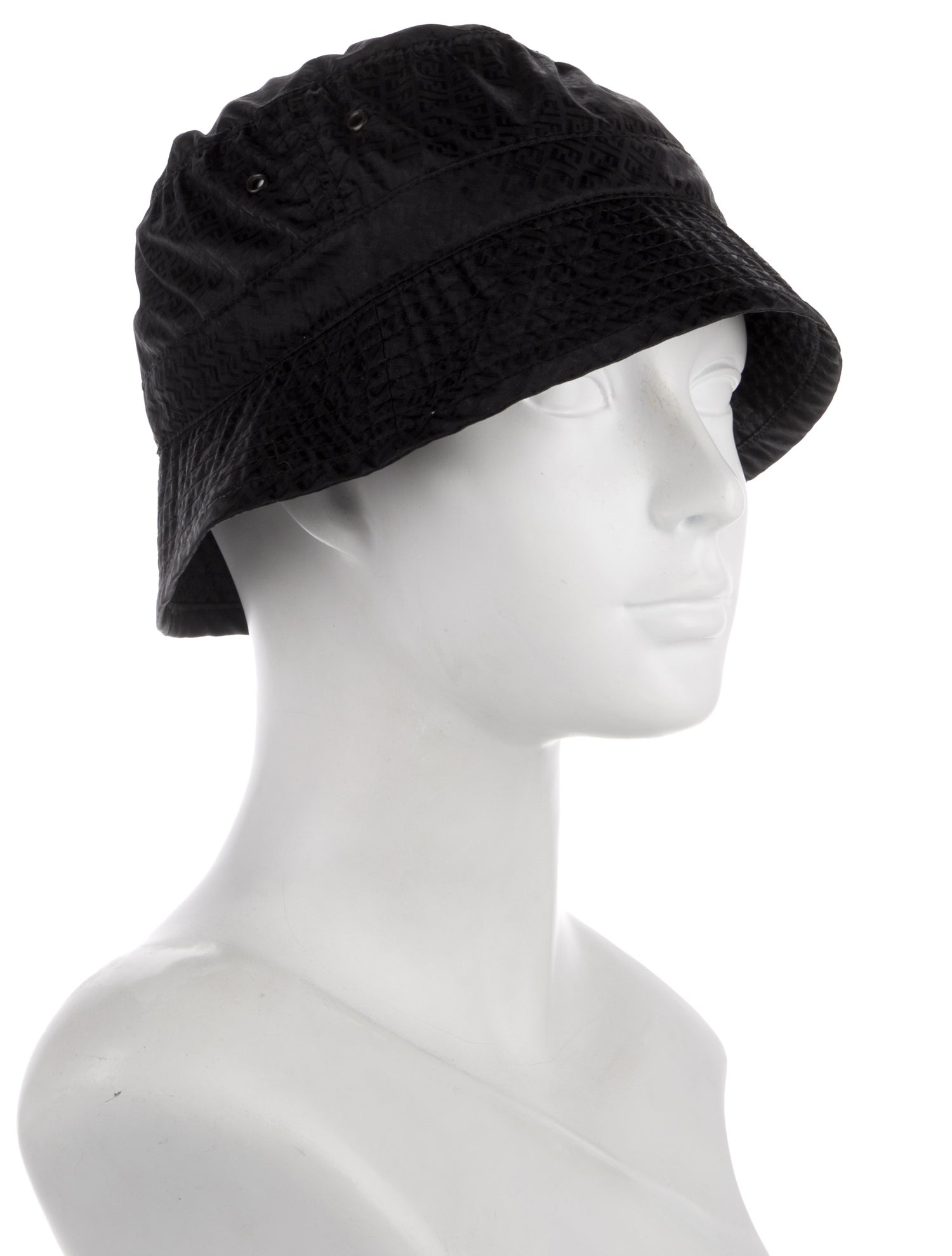 Fendi Kids' FF Nylon Bucket Hat