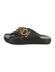 Fendi Leather Slides