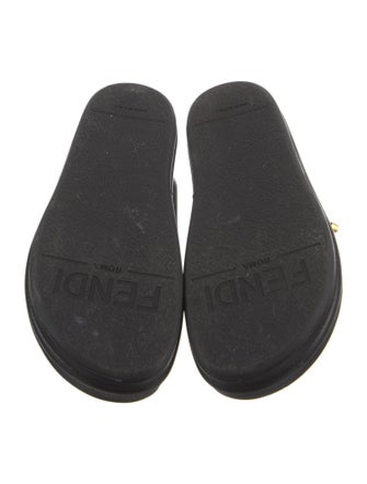 Fendi Leather Slides