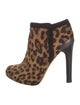 Fendi Ponyhair Animal Print Boots