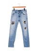 Fendi Zucca FF Logo Skinny Jeans