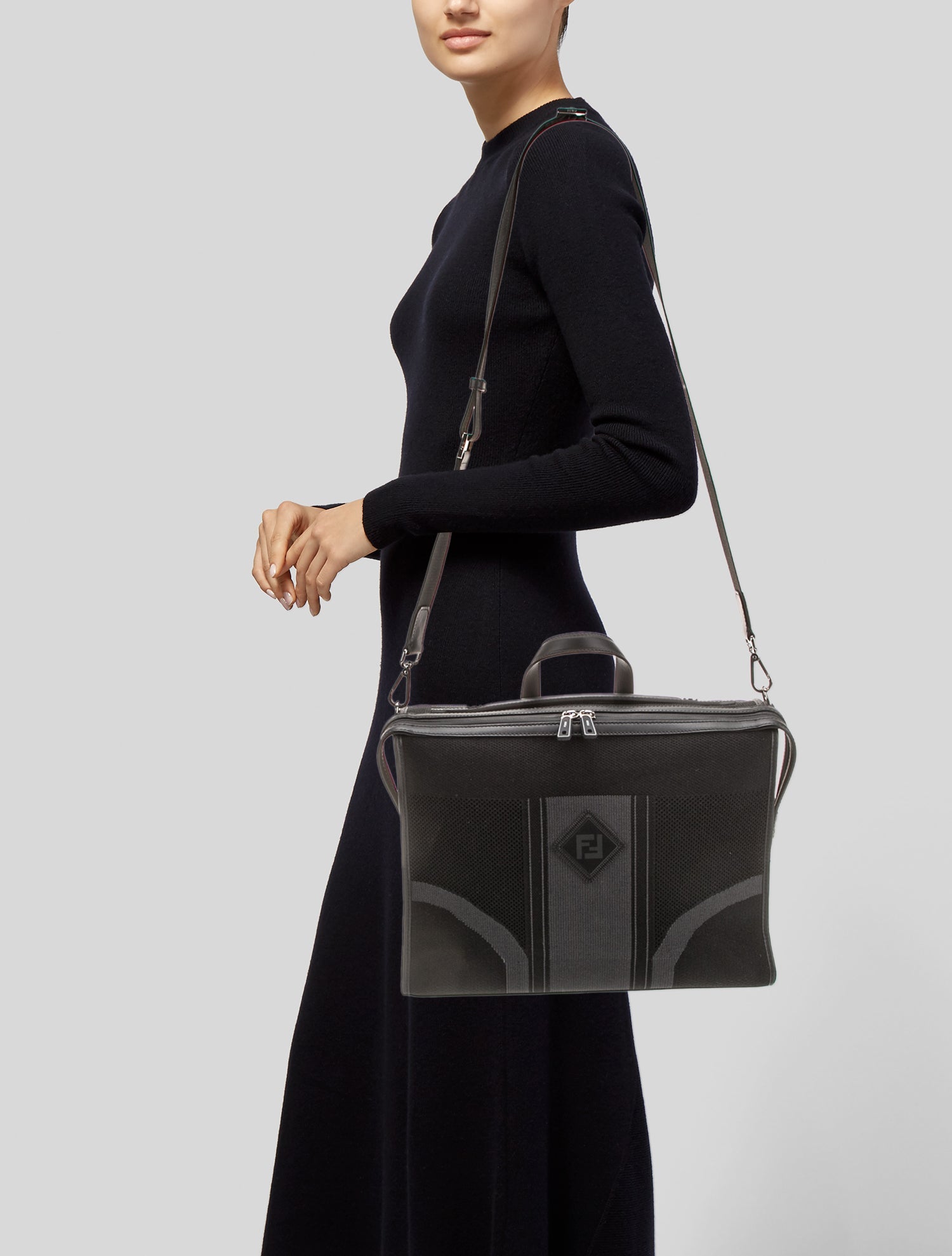 Fendi Canvas Selleria