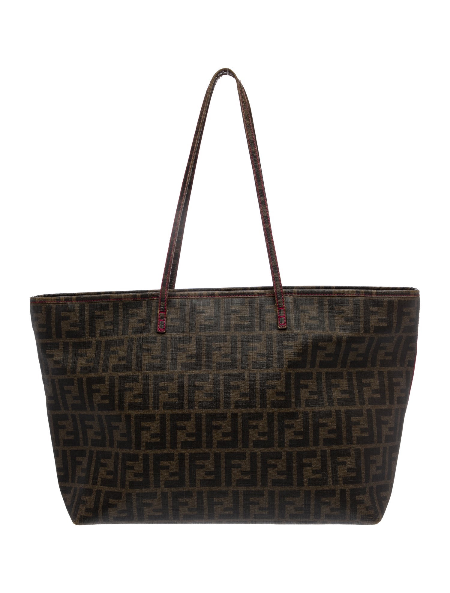 Fendi Zucca FF Roll Tote Vintage