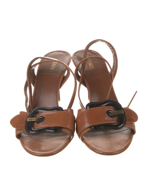 Fendi Leather Sandals