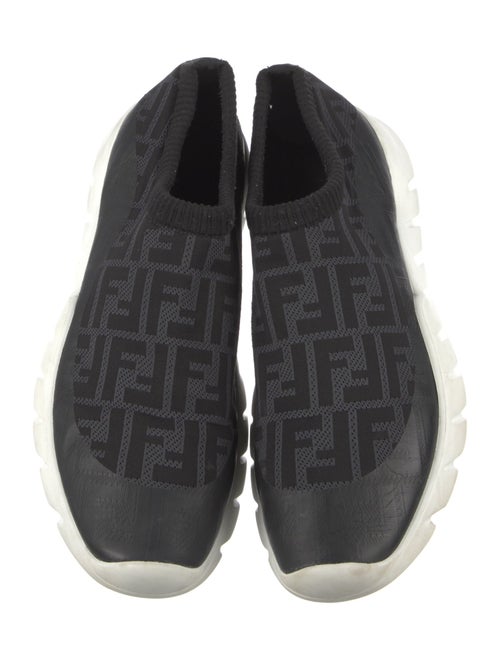 Fendi Zucca FF Logo Printed Sock Sneakers