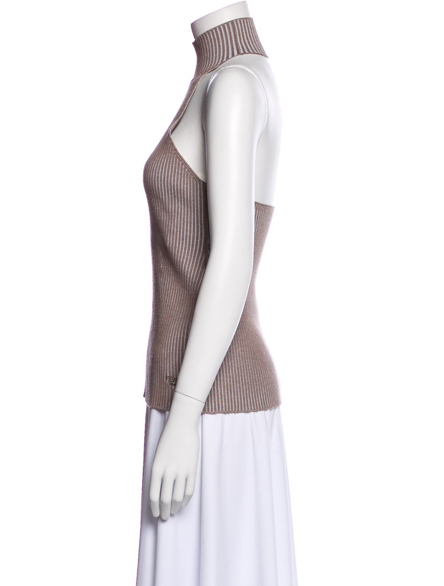 Fendi Wool Turtleneck Top