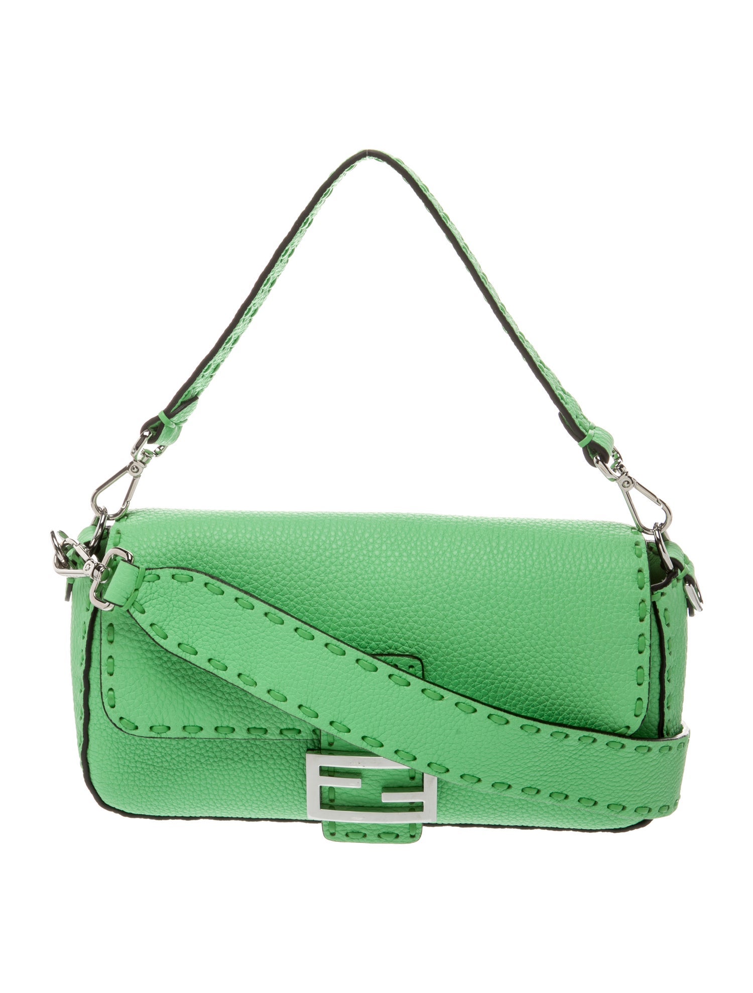 Fendi Leather Baguette 2023