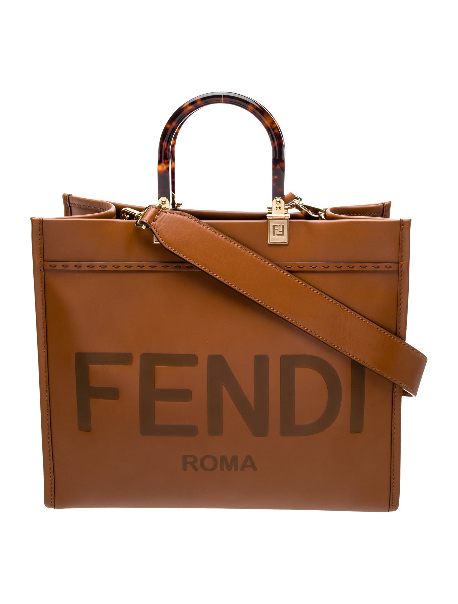 Fendi Leather Tote