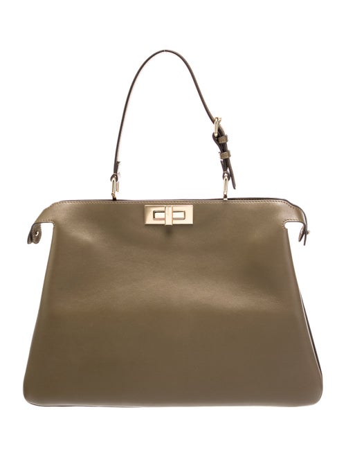 Fendi Leather Peekaboo Soft Large 2024