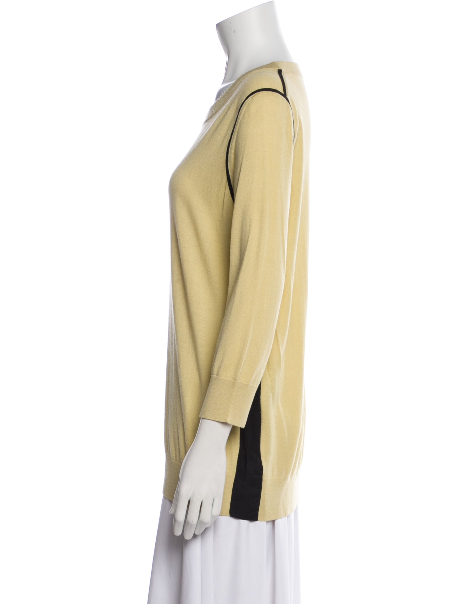 Fendi Wool Scoop Neck Sweater