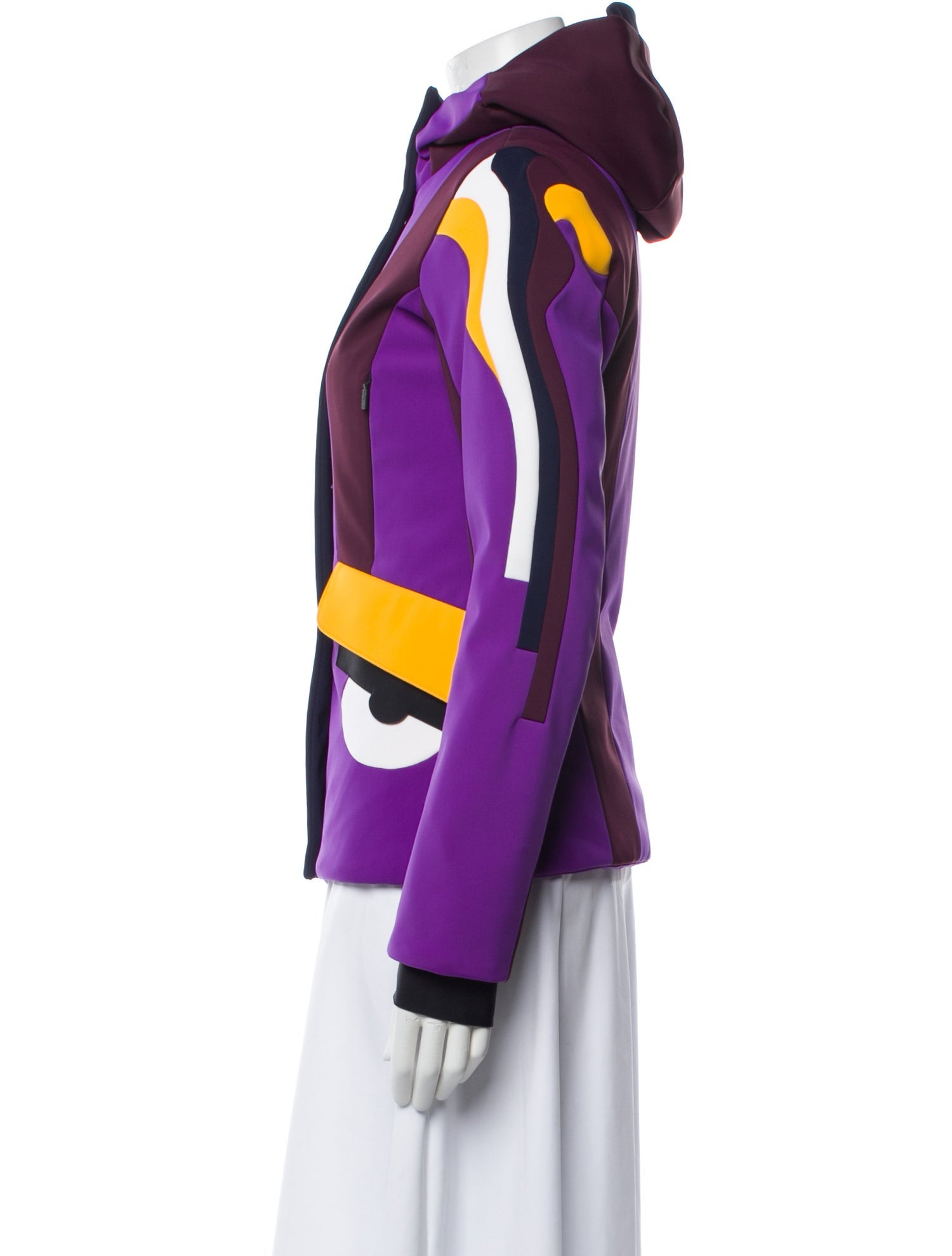 Fendi Colorblock Pattern Jacket