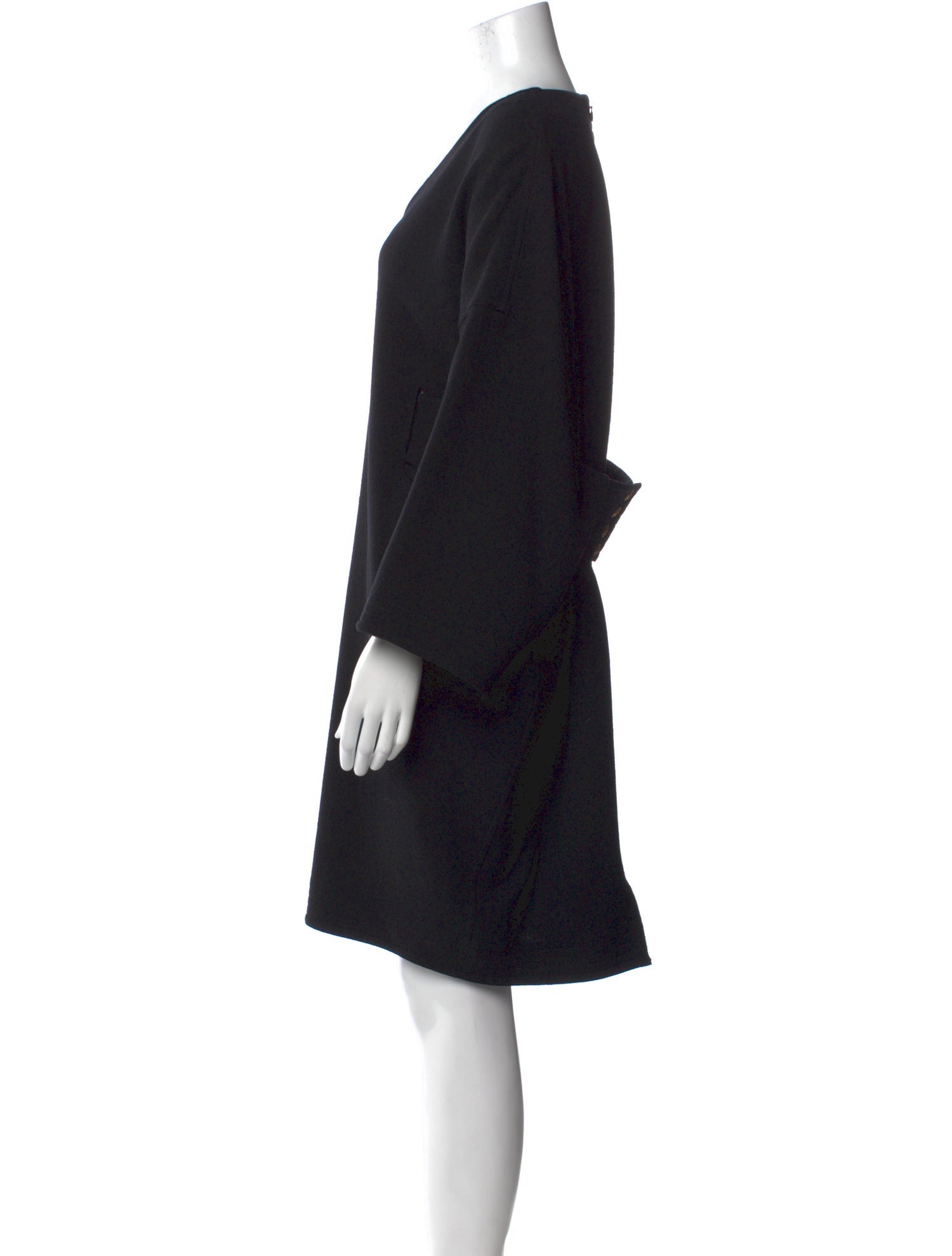 Fendi V-Neck Knee-Length Dress