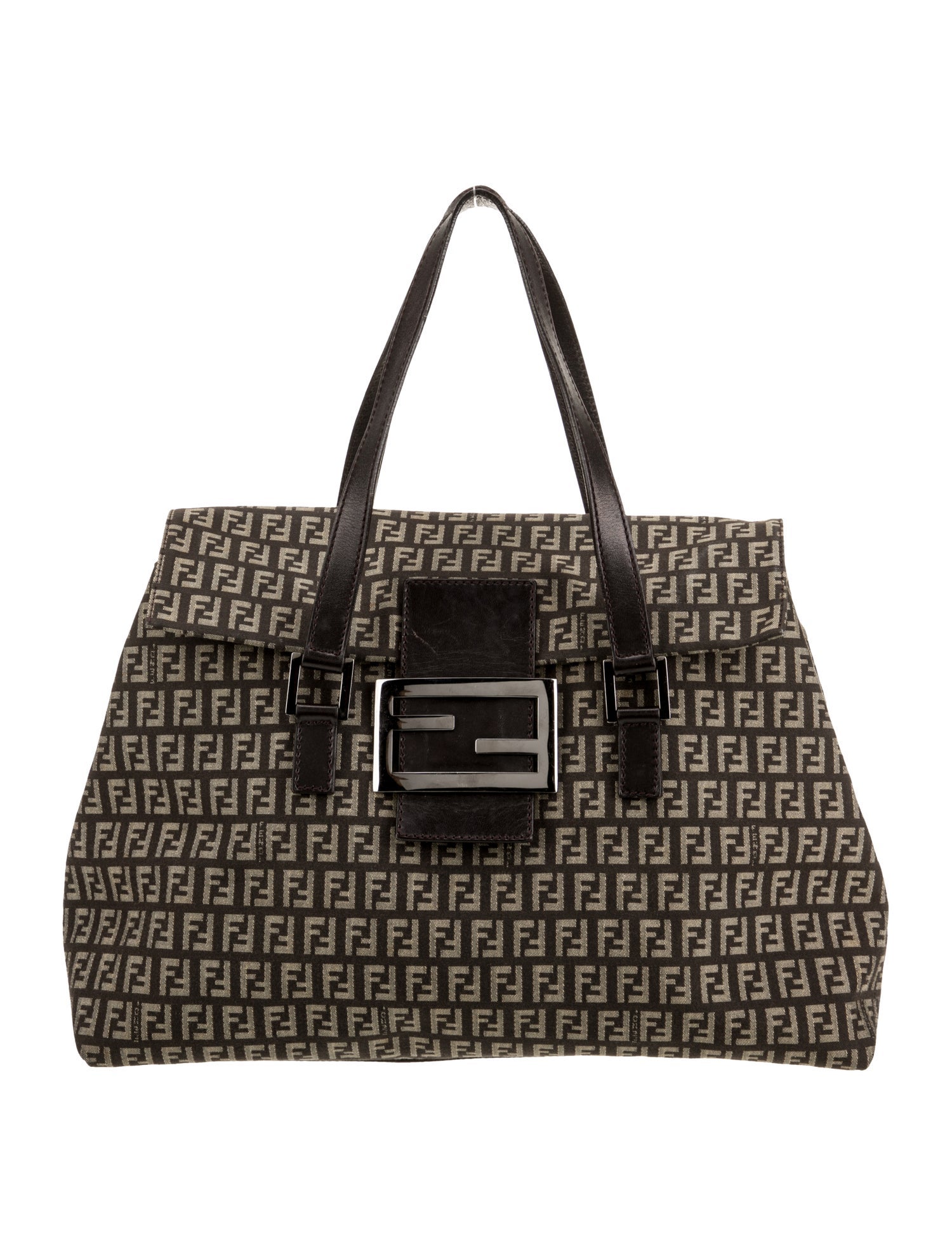 Fendi Zucca FF Shoulder Bag