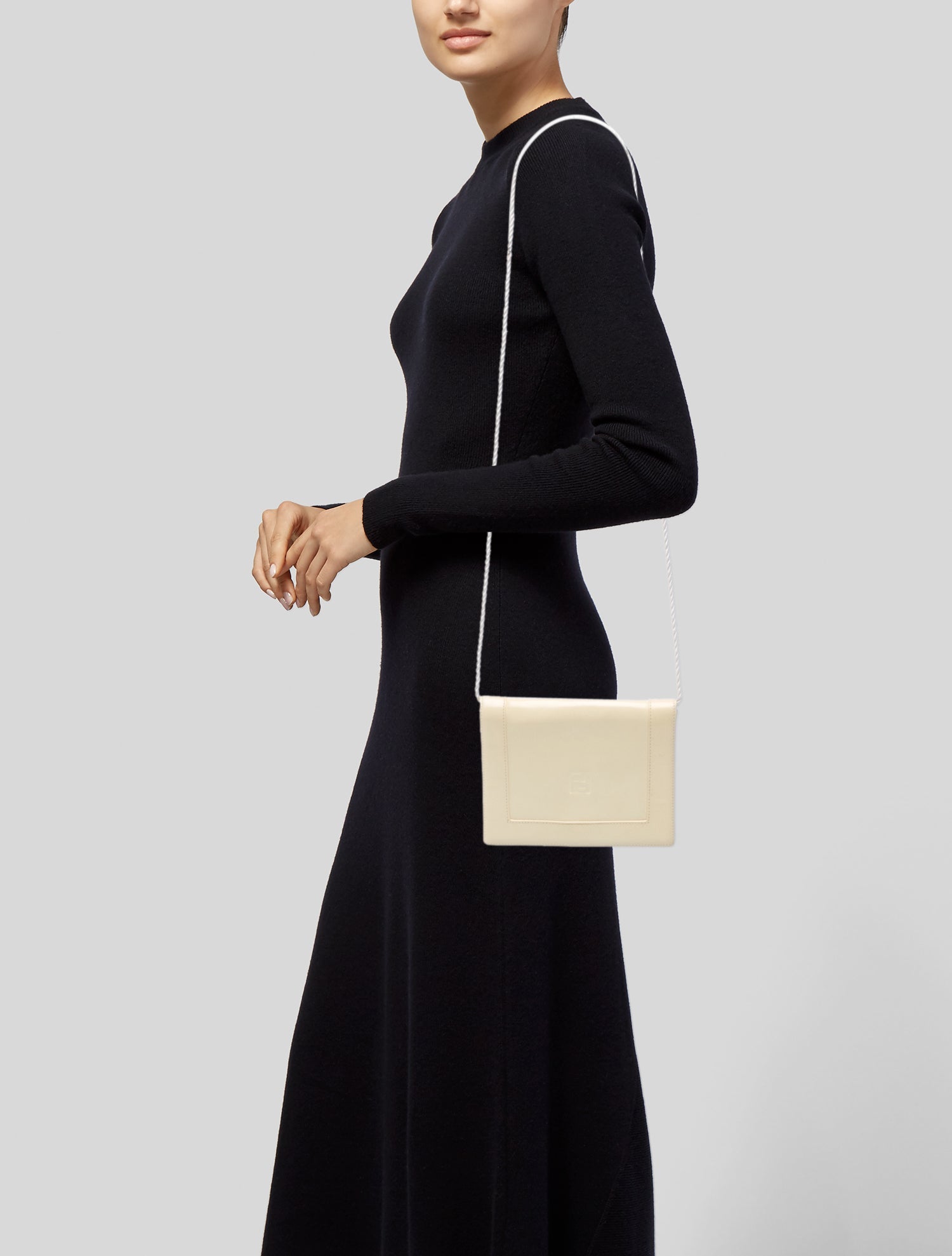 Fendi Leather Evening Bag Vintage