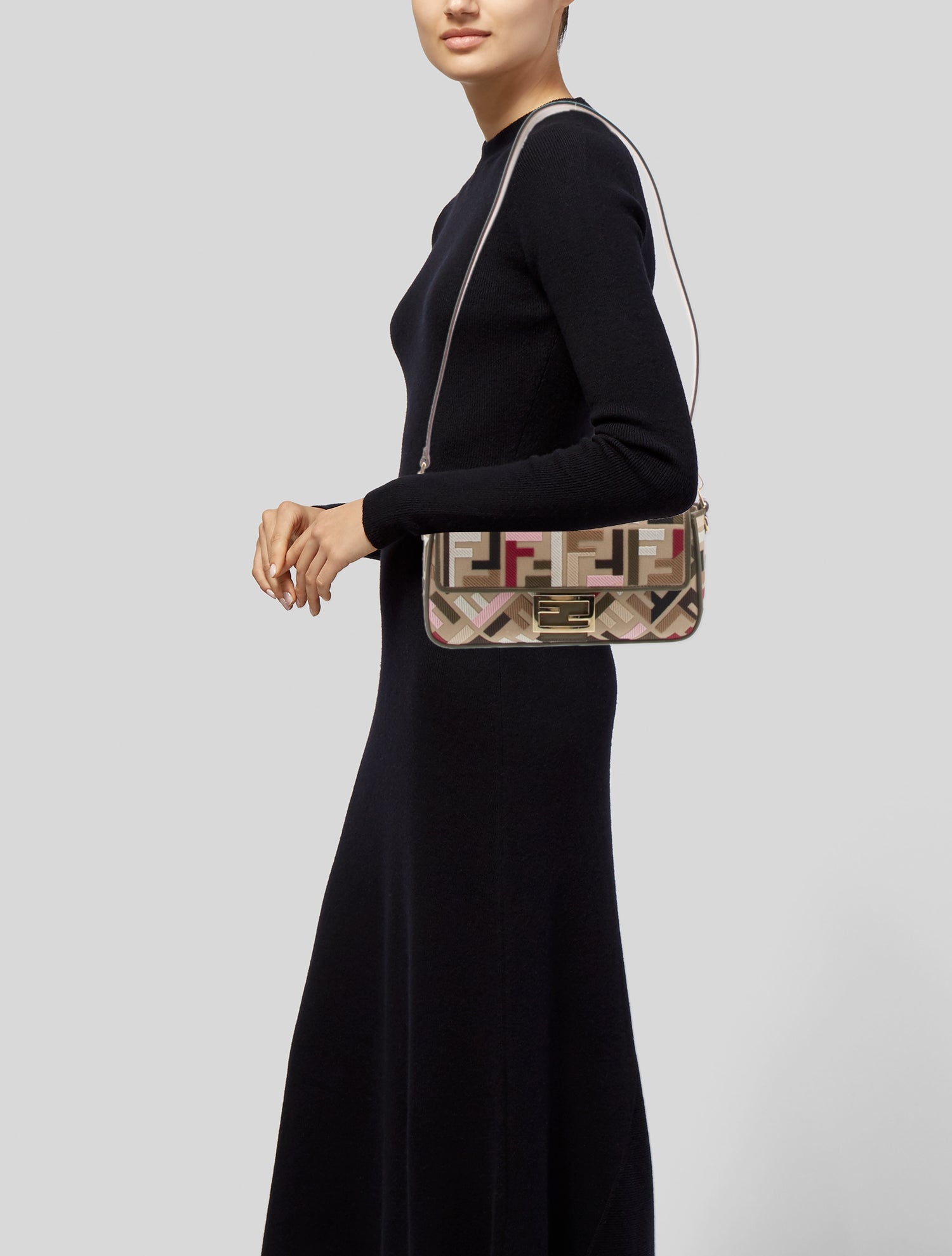 Fendi Zucca FF Baguette Medium 2024