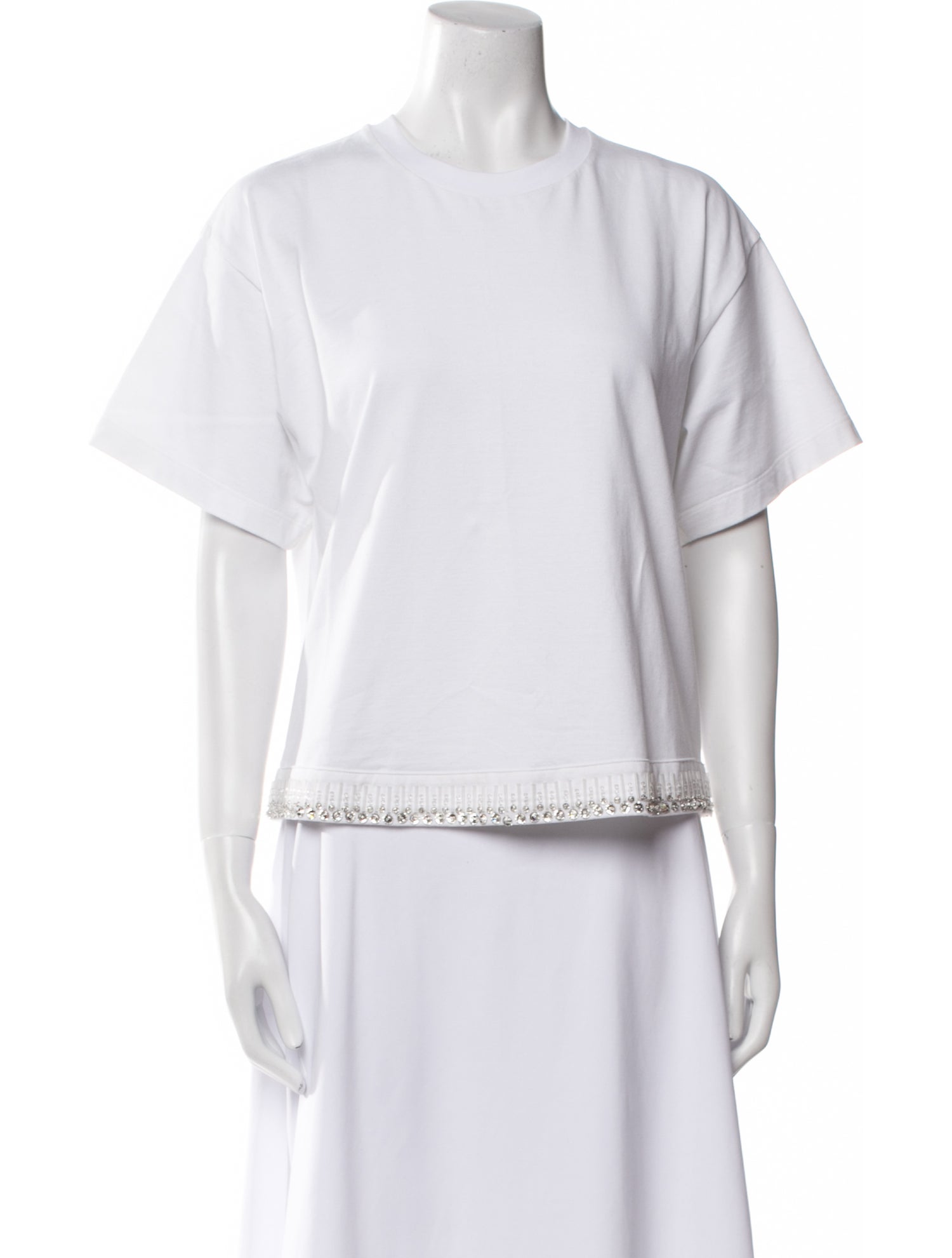 Fendi Crew Neck Short Sleeve T-Shirt