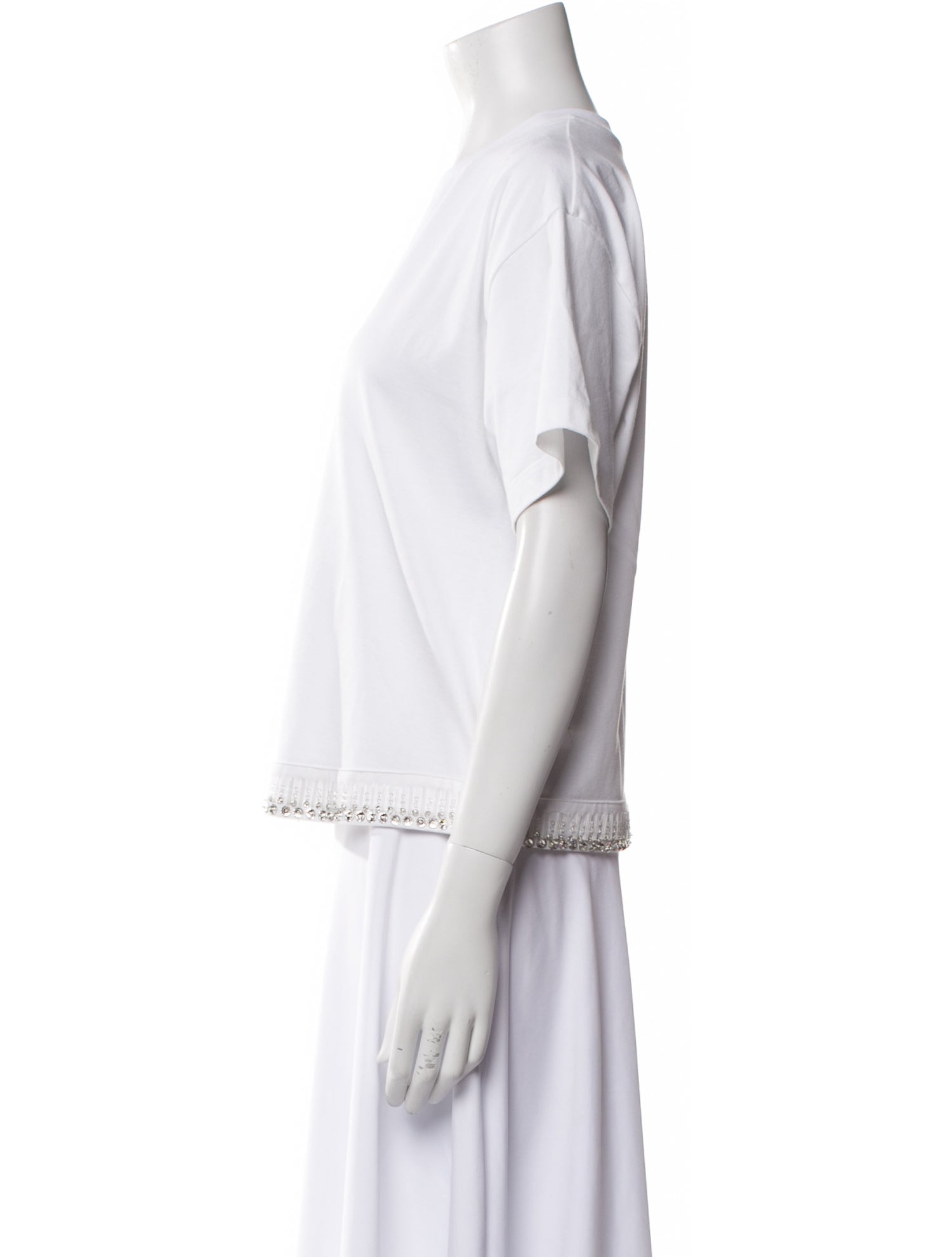 Fendi Crew Neck Short Sleeve T-Shirt