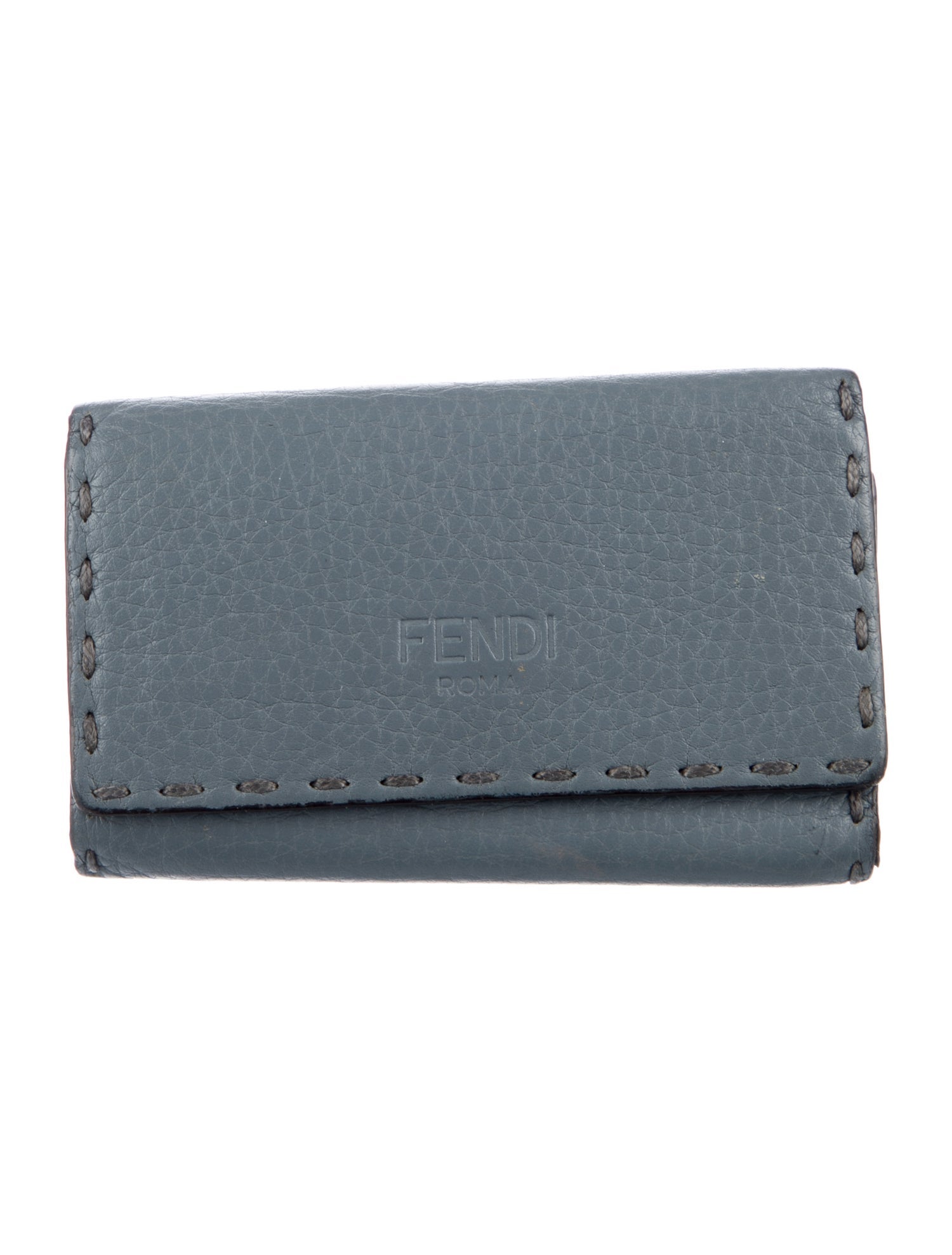 Fendi Leather 6 Key Holder