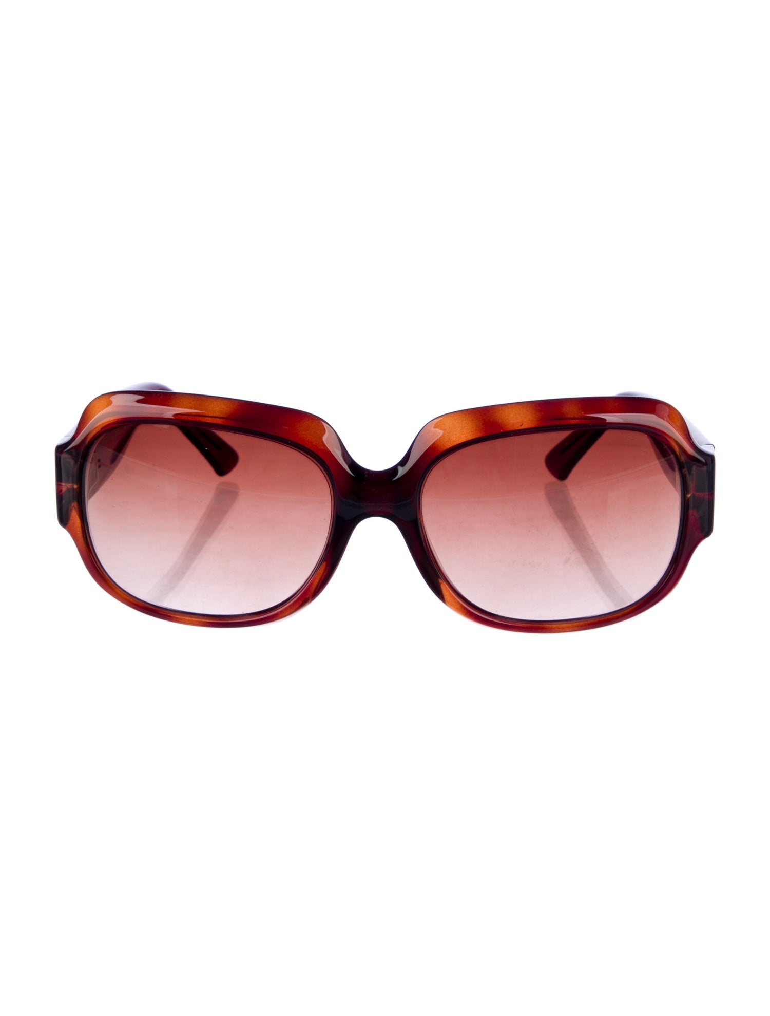 Fendi Zucca FF Logo Square Sunglasses