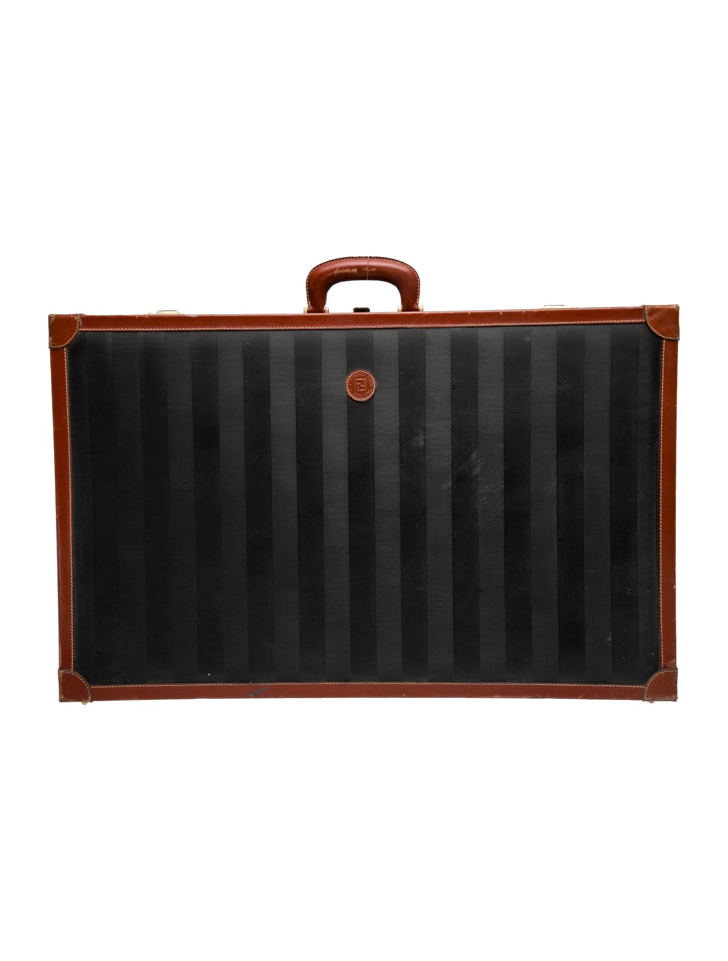 Fendi Leather Suitcase