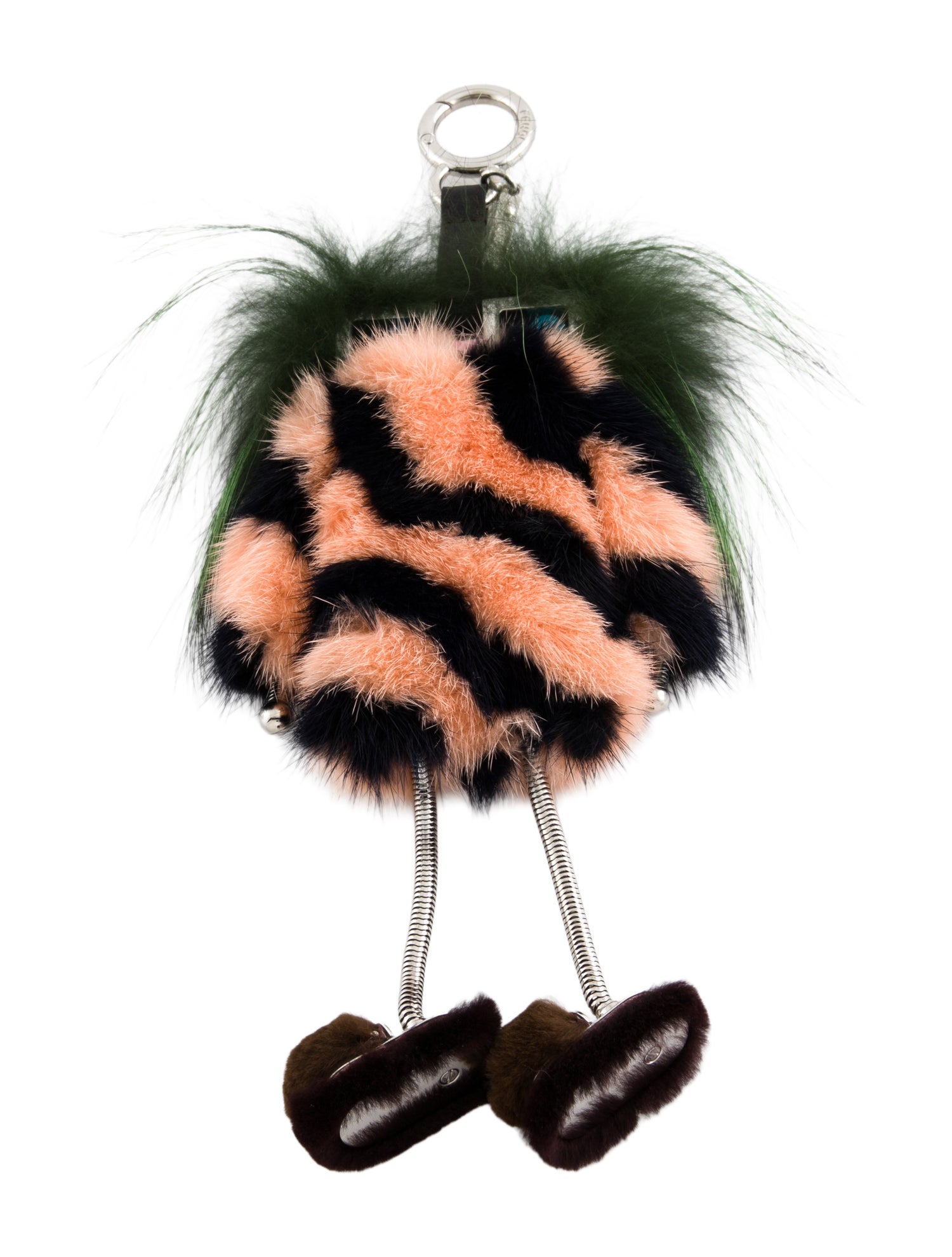 Fendi multicolored keychain