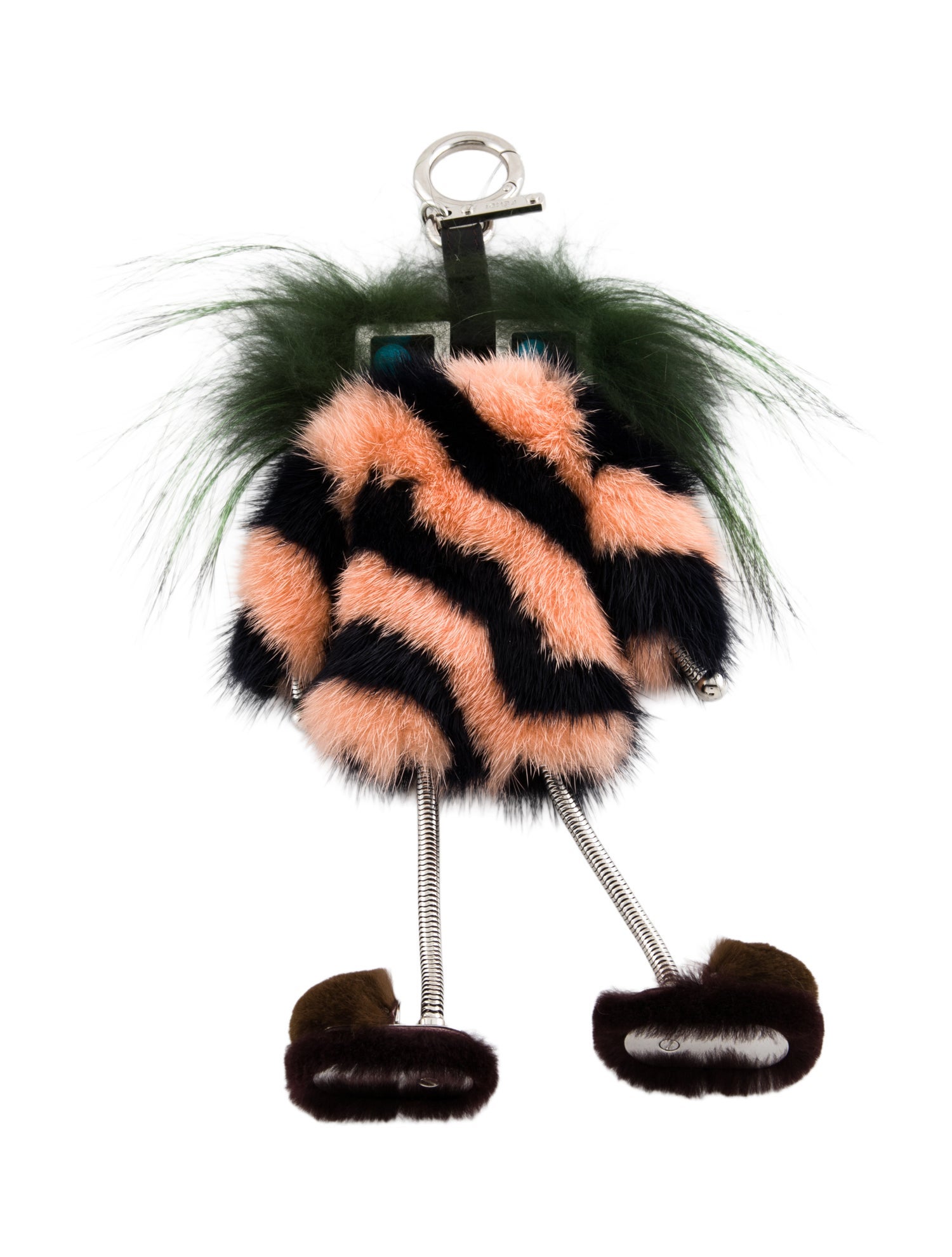 Fendi multicolored keychain