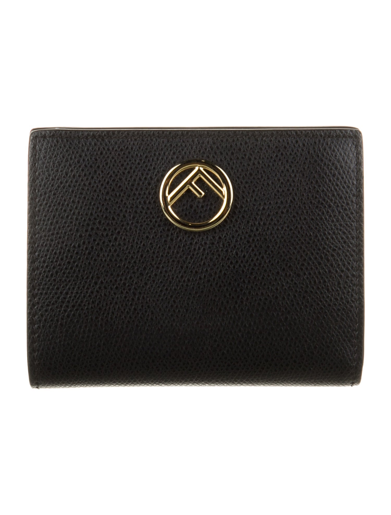 Fendi 2020 Leather Compact Wallet w/ Tags