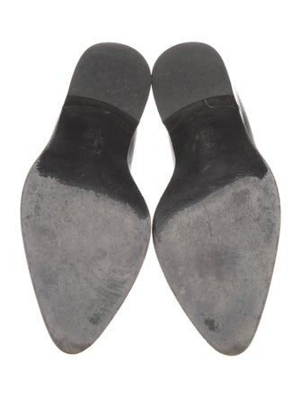 Fendi Monsters Motif Leather Oxfords