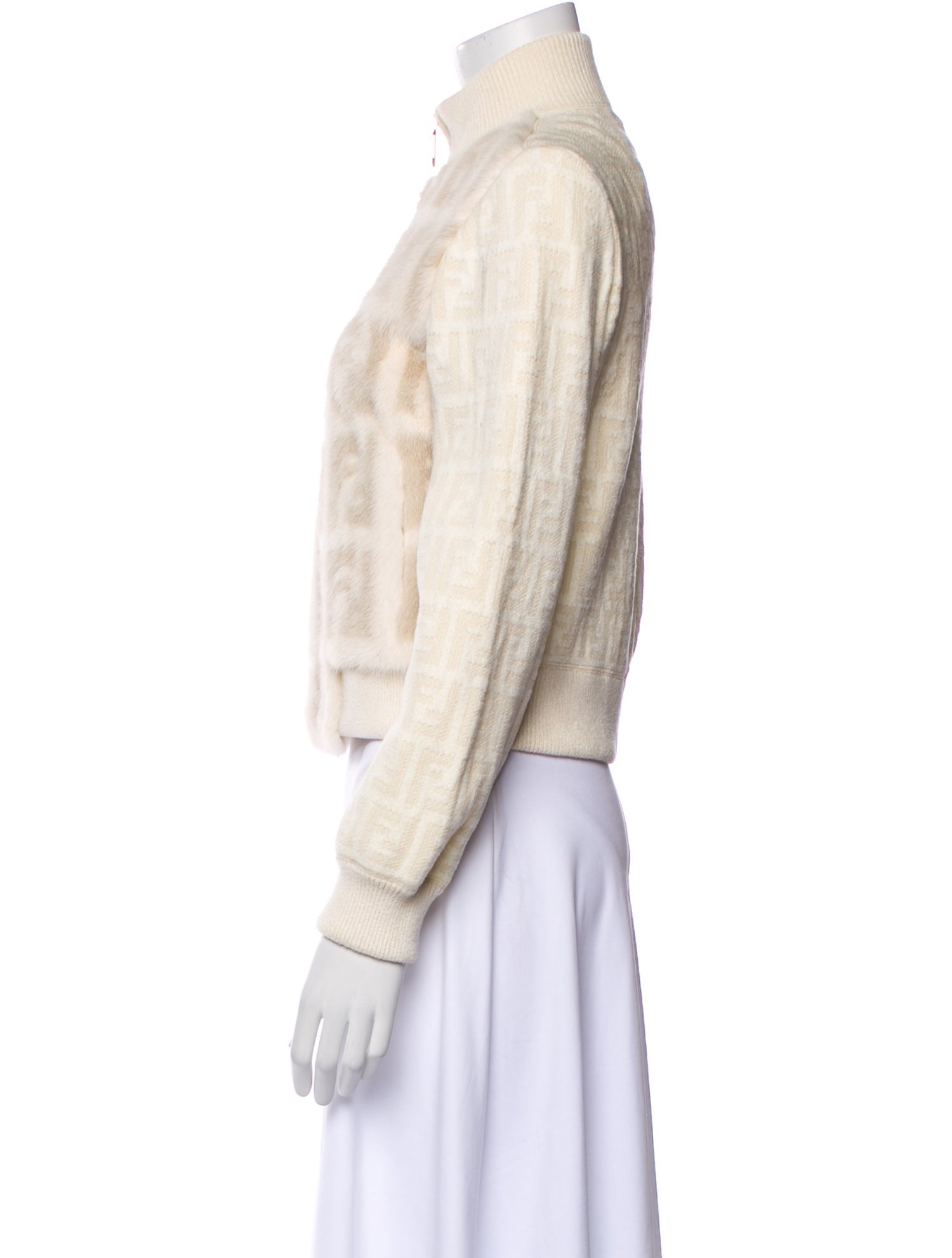 Fendi Plaid Print Evening Jacket