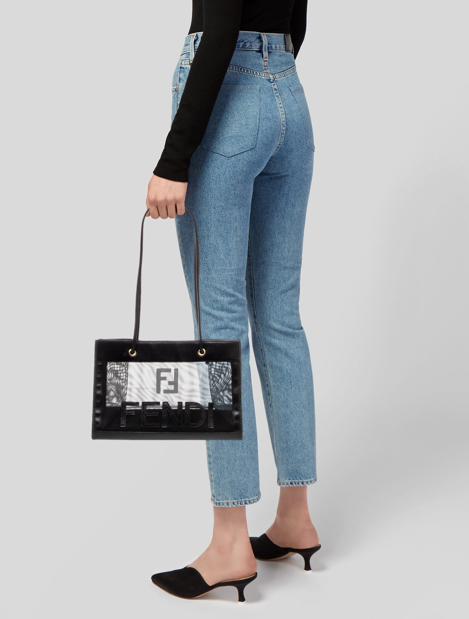 Fendi Leather Tote Vintage