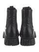 Fendi Zucca FF Logo Leather Chelsea Boots