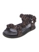 Fendi Zucca FF Logo Printed Gladiator Sandals