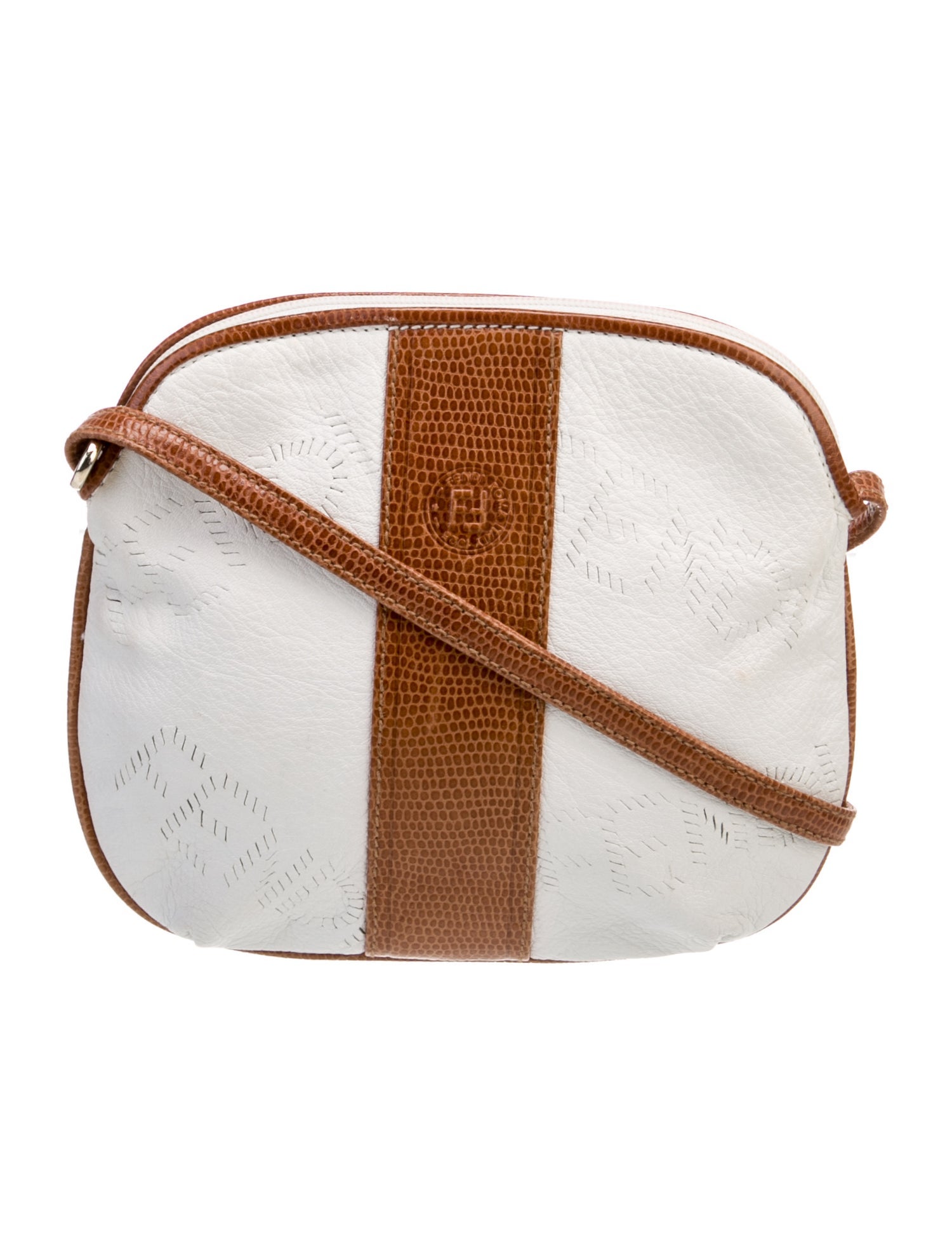 Fendi Leather Crossbody Bag Vintage