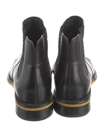 Fendi Leather Chelsea Boots