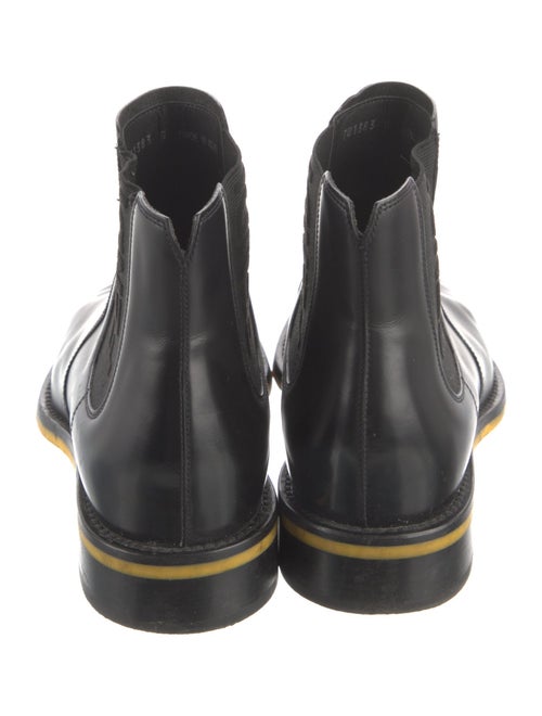 Fendi Leather Chelsea Boots