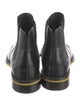 Fendi Leather Chelsea Boots