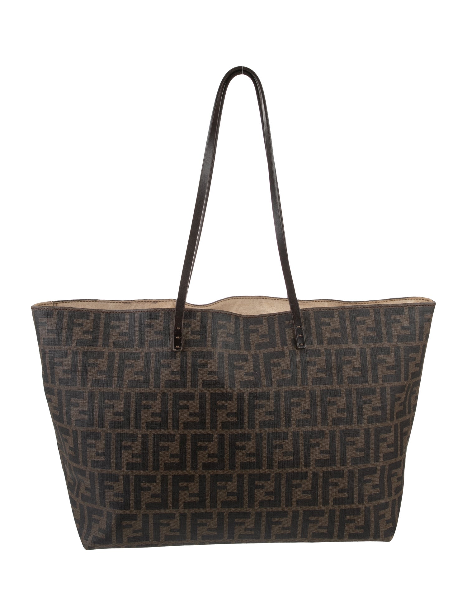 Fendi Zucca FF Roll Tote Medium