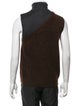 Fendi Zucca FF Logo Turtleneck Sweater Vest