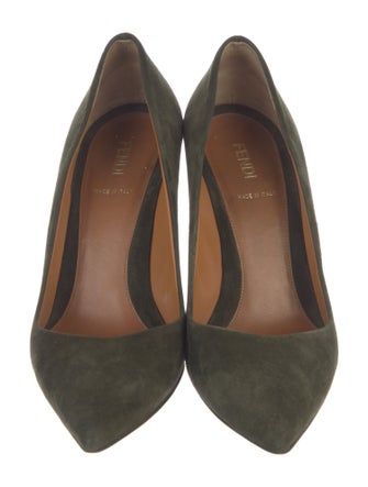 Fendi Suede Pumps