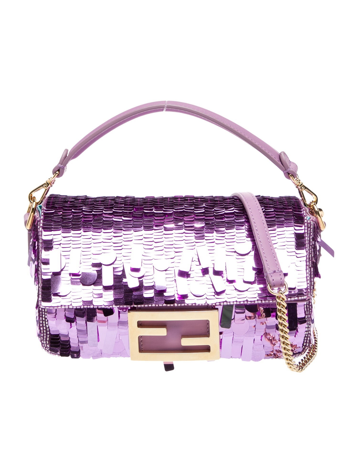Fendi Sequins Baguette Mini